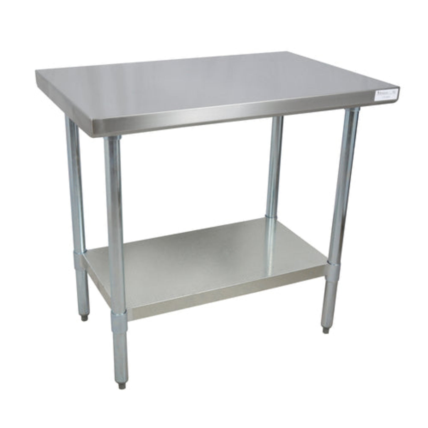 BK Resources Stainless Steel Prep Tables - QVT-4836