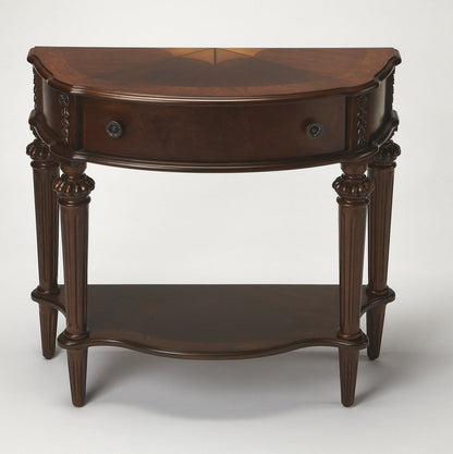 Butler Specialty Company Halifax 1 Drawer Console 34"" Table with storage, Dark Brown -  589024