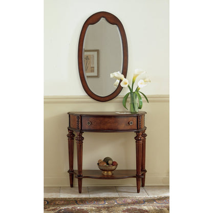 Butler Specialty Company Halifax 1 Drawer Console 34"" Table with storage, Dark Brown -  589024