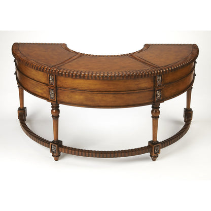 Butler Specialty Company Geneva Demilune Demilune Desk, Dark Brown  - 714090
