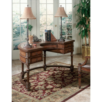 Butler Specialty Company Geneva Demilune Demilune Desk, Dark Brown  - 714090