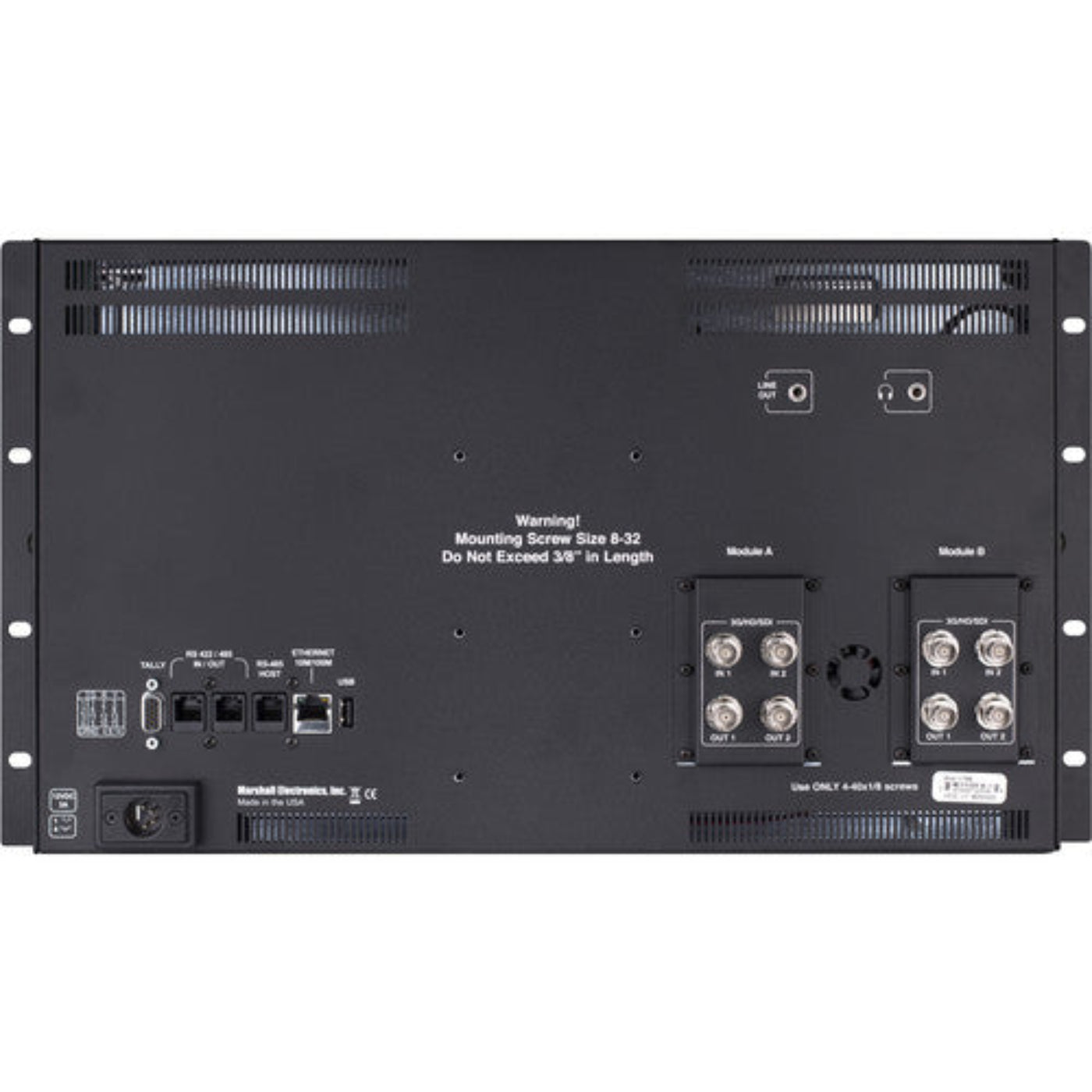 Marshall Quad View 17 inch native resolution 4K quad HDMI (IMD) w/ Desktop Stand -  QVW-1708-HDI-DT