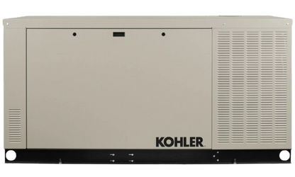 Kohler  48KW 120/240V Single Phase Standby Generator with Block Heater New - 48RCLC-QS51