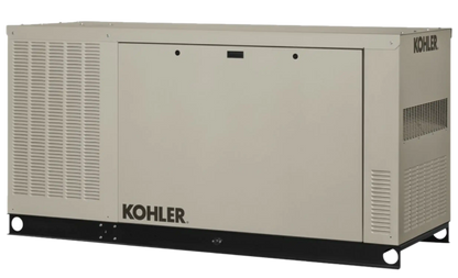 Kohler  60KW 120/240V Single Phase Standby Generator with Block Heater New - 60RCLB-QS51