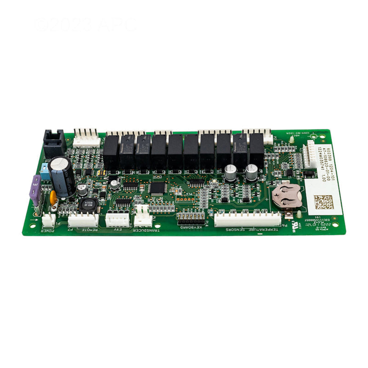 Raypak  Heat Pump Digital Control Board 9350/9353 5450-8450 - 100-10000347