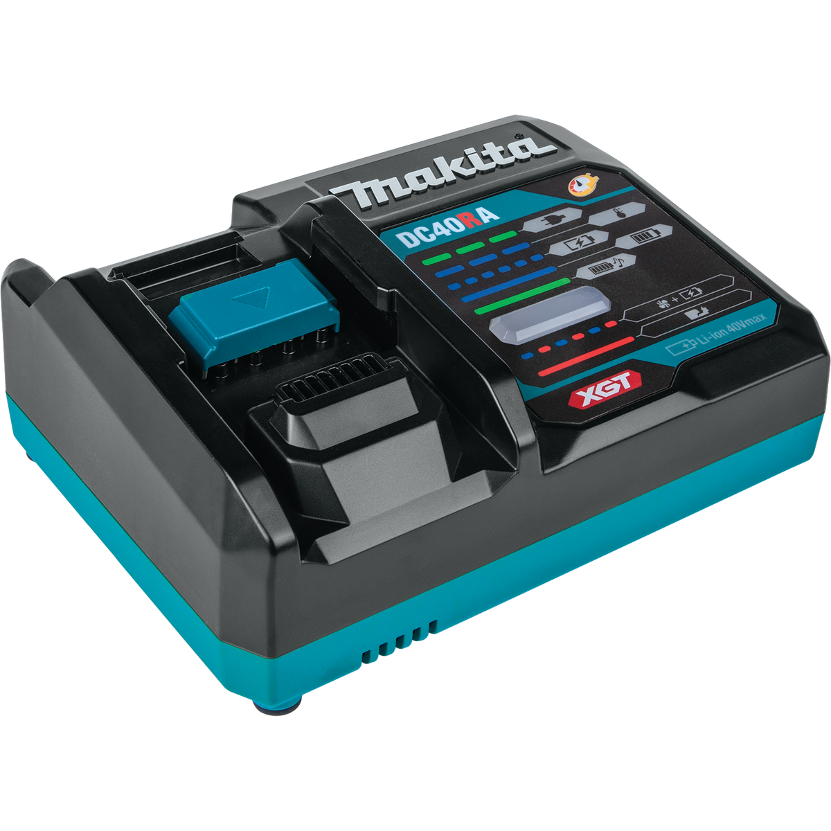 Makita 40V Max XGT Brushless Lithium-Ion 4-1/2 in./5 in. Cordless Paddle Switch Angle Grinder Kit with Electric Brake (4 Ah) - GAG03M1