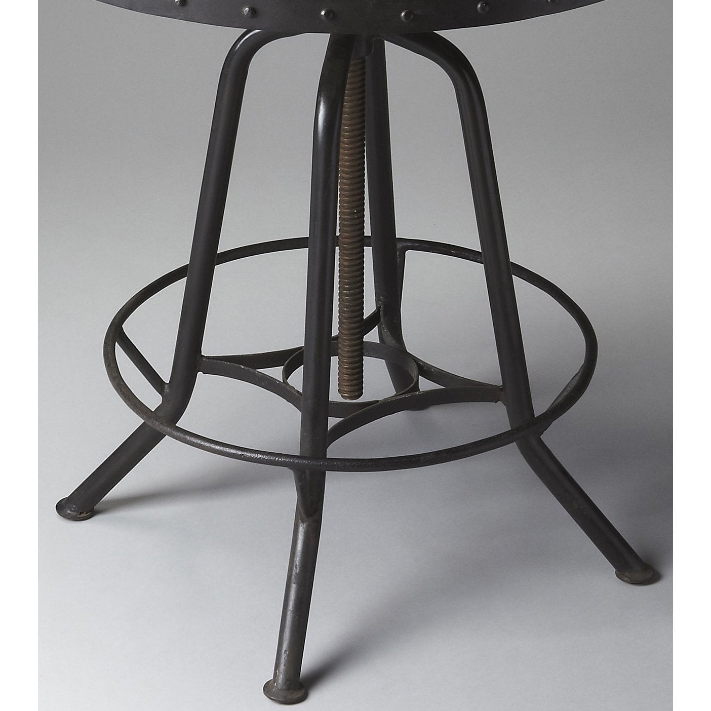 Butler Specialty Company EngleWood Round 29""W Metal Hall/Pub Table, Black  - 1200025