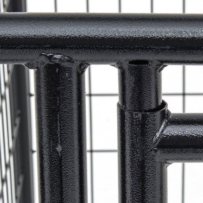 Lucky Dog Uptown 4 x 4 x 6 Foot Heavy Duty Outdoor Covered Dog Kennel (2 Pack) - 125135