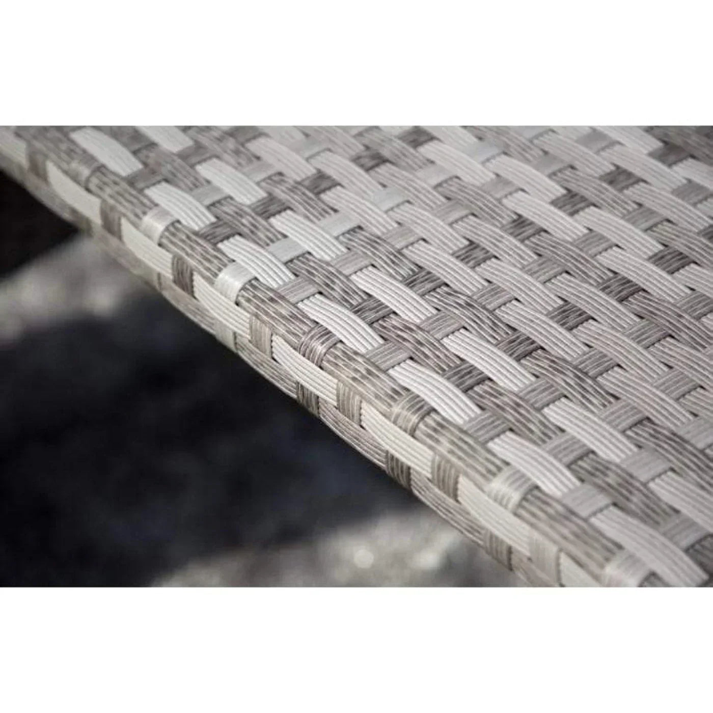 145.08 X 31.98 X 32.37 Gray 6-Piece Wide Outdoor Sectional Set with Cushions and Ottomans - 372329