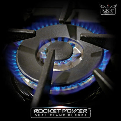 Kucht 48" Pro-Style Propane Gas Dual Fuel Range with 4 Burners in Olive Green, KDF482/LP-OG - KDF482/LP-OG