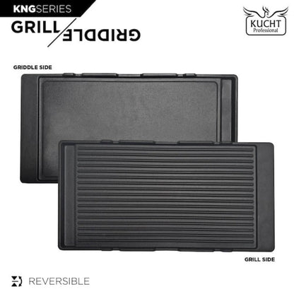 Kucht Professional 30" 4.2 cu ft. Propane Gas Range in Black with Gold Accents, KNG301/LP-K-GOLD - KNG301/LP-K-GOLD