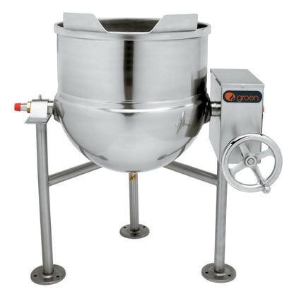 Globe  Groen DL-60, INA/2 Direct Steam 60-Gallon Kettle/Cooker Mixer - GRDL60INA2