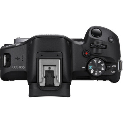 Canon EOS R50 w/ 18-45mm & 55-210mm - Black - 1365749