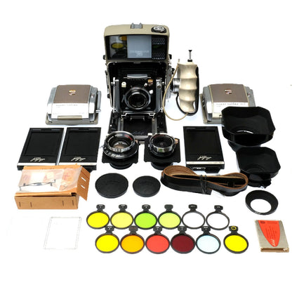 Linhof 2x3 Technika 70, 65/100/180, 6x7, Case 1711192 - 1786098