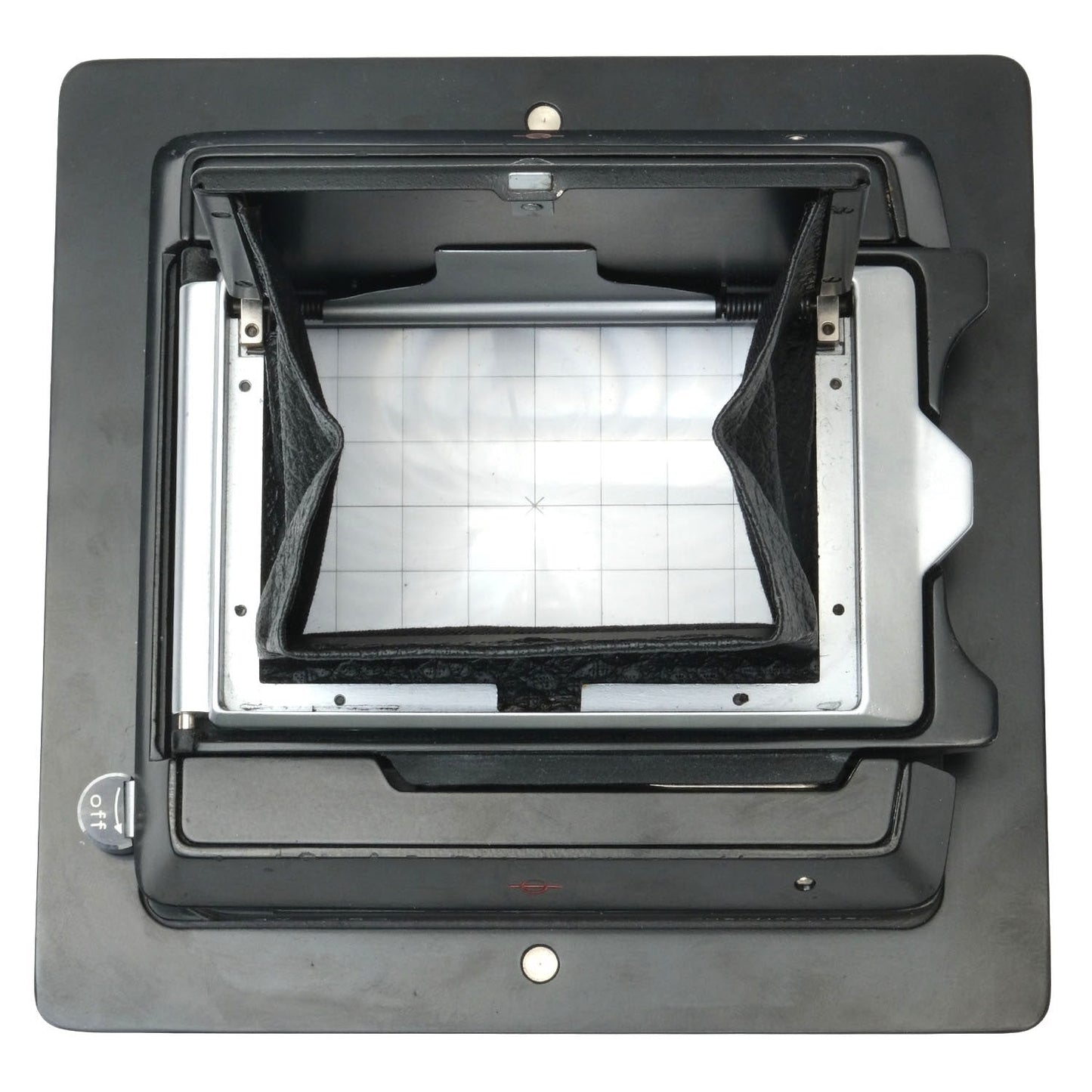 Linhof 4x5-2x3 Reducing Adapter,  Ground Glass Back (9+) - 1786206