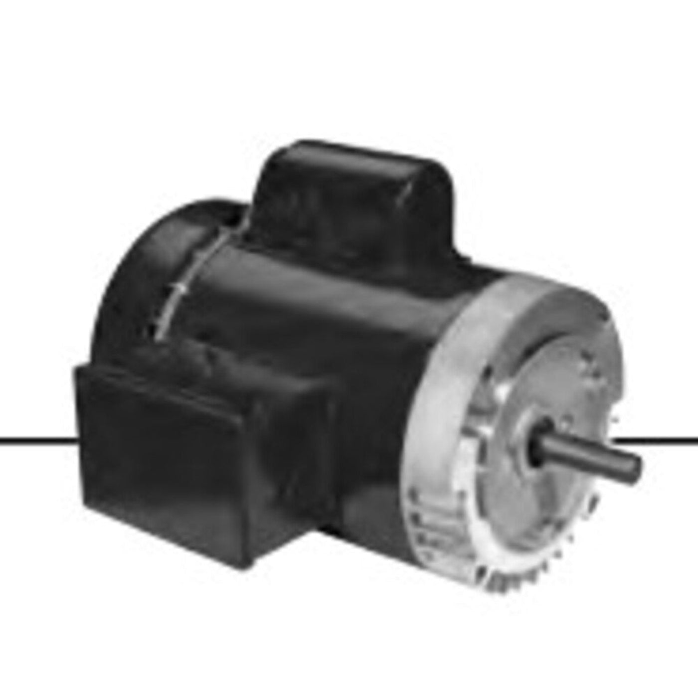 U.S. Motors T34C3JCR General Purpose Single Phase TEFC C-Face Motor - T34C3JCR