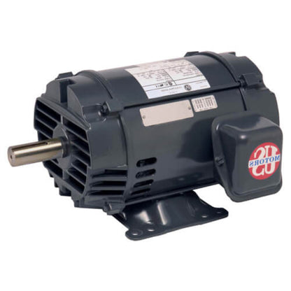 U.S. Motors D3P2AHZ General Purpose Three Phase ODP Rigid Motor - D3P2AHZ