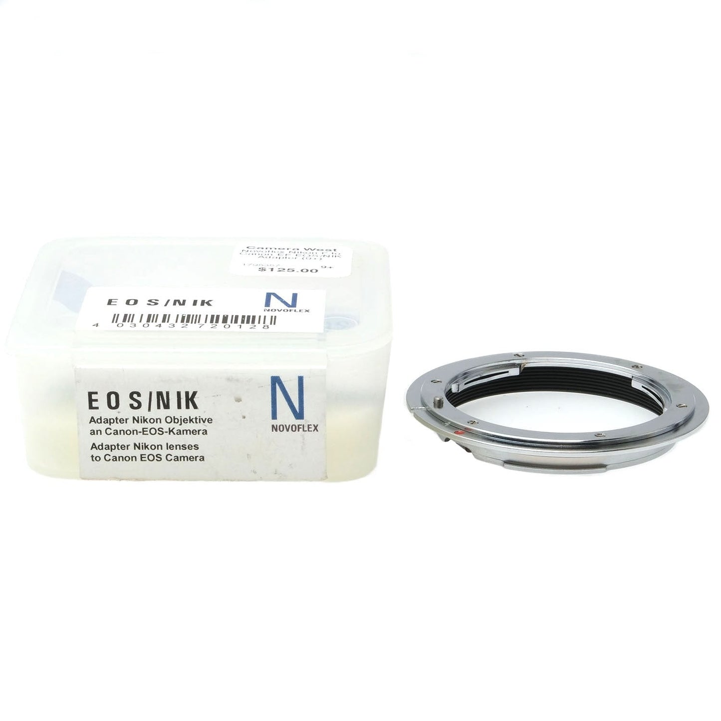 Novoflex Nikon F to Canon EF EOS/NIK Adapter (9+) - 1795357