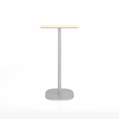Emeco 2 Inch Bar Table - 24" x 30" Rectangular - 2INCHBT2430FALU