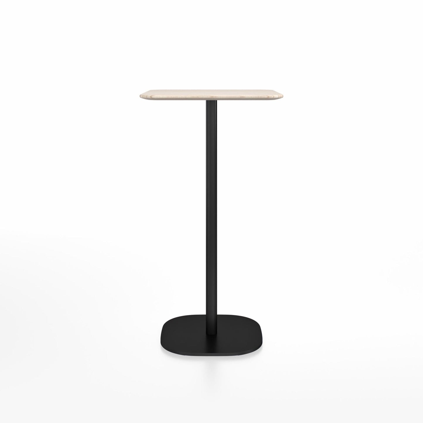 Emeco 2 Inch Bar Table - 24" x 30" Rectangular - 2INCHBT2430FALU