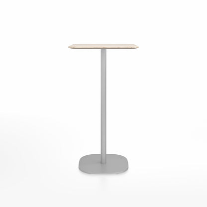 Emeco 2 Inch Bar Table - 24" x 30" Rectangular - 2INCHBT2430FALU