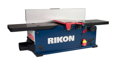 RIKON 6" Bench Top Jointer w/ Helical Style Cutter Head & SP Coated Aluminum Table - 20-600HSP