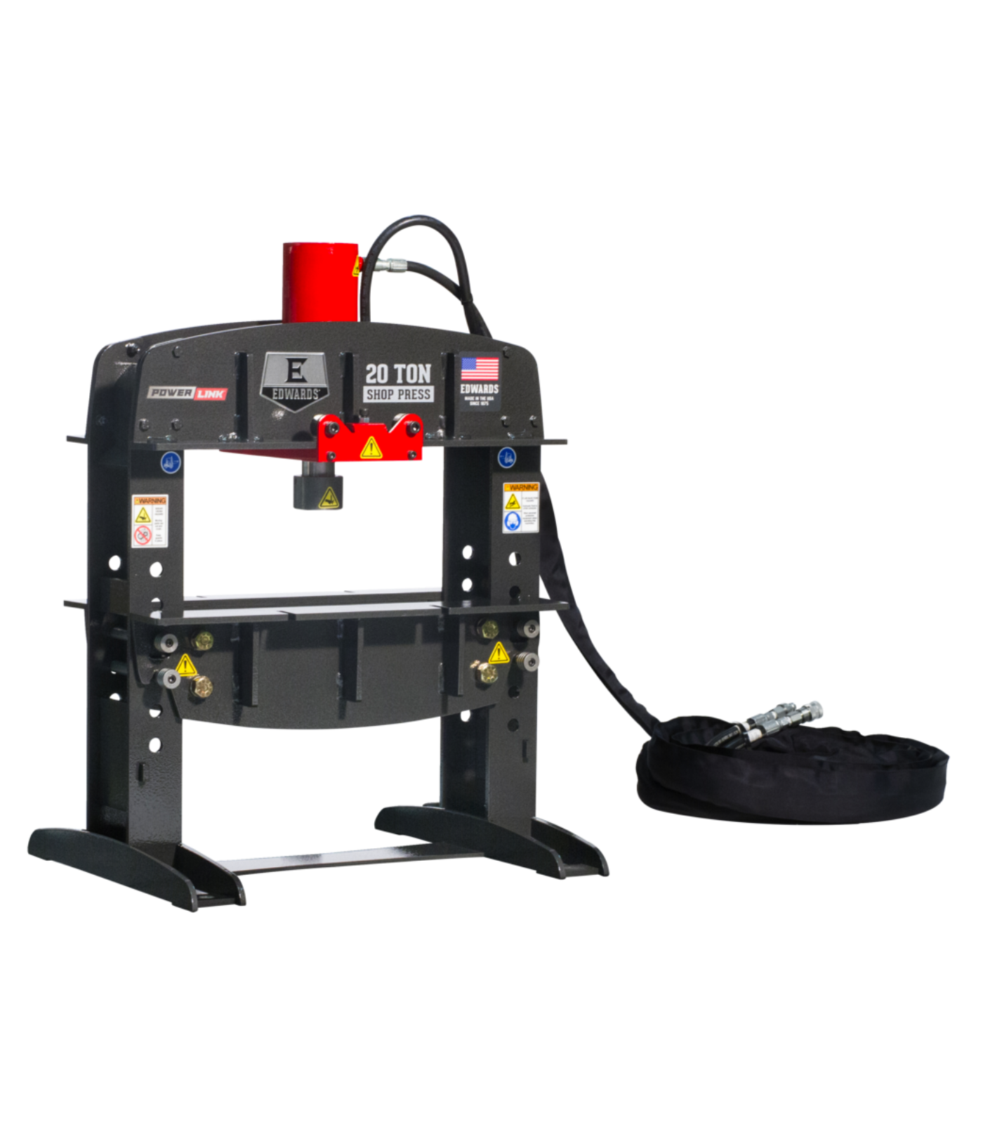 EDWARDS 20 Ton Shop Press & Portable Power Unit -ED9-HAT2010