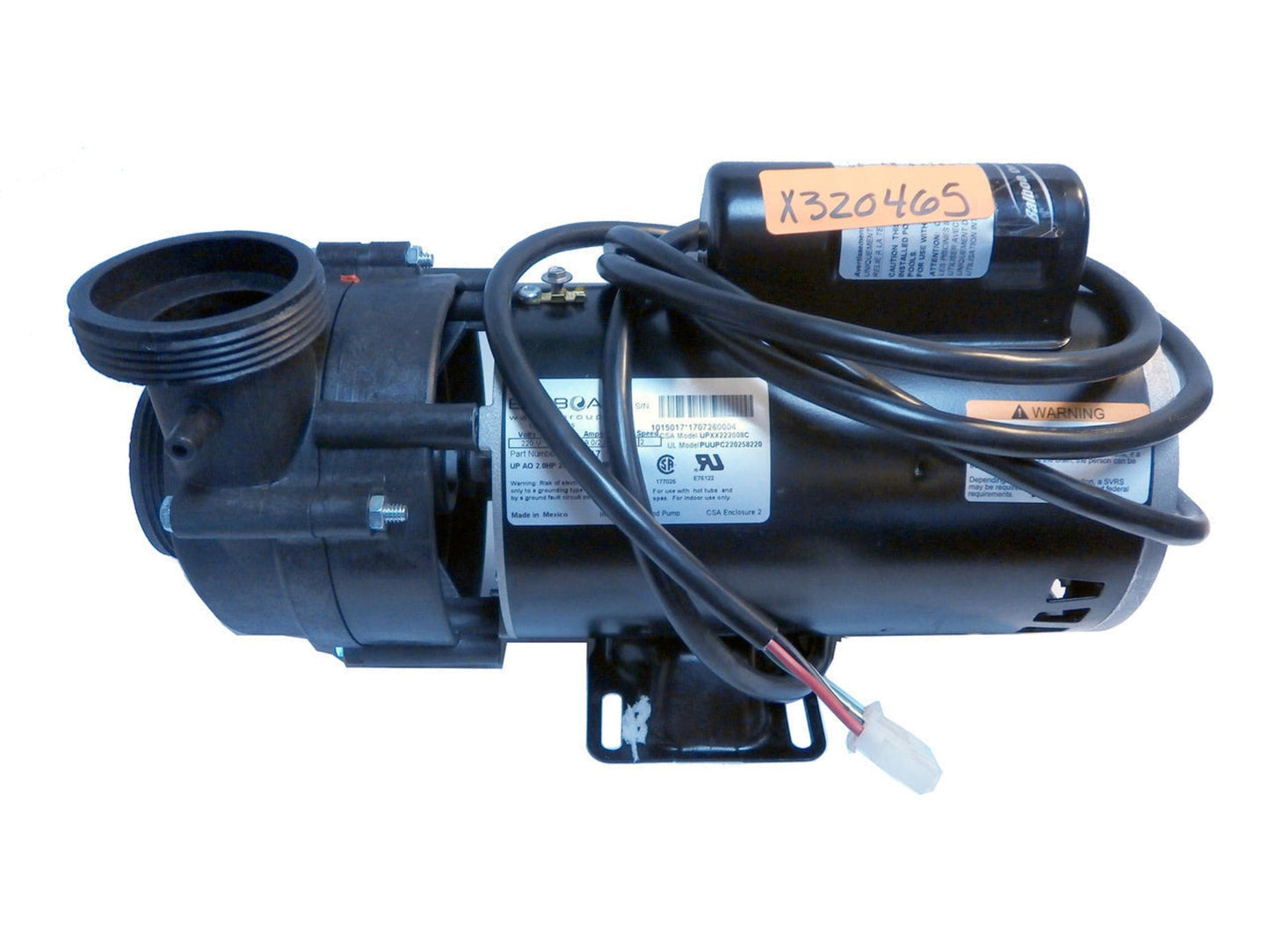 MASTER SPAS Pump, 4.5HP 2SP 48 Frame 230v - X320465