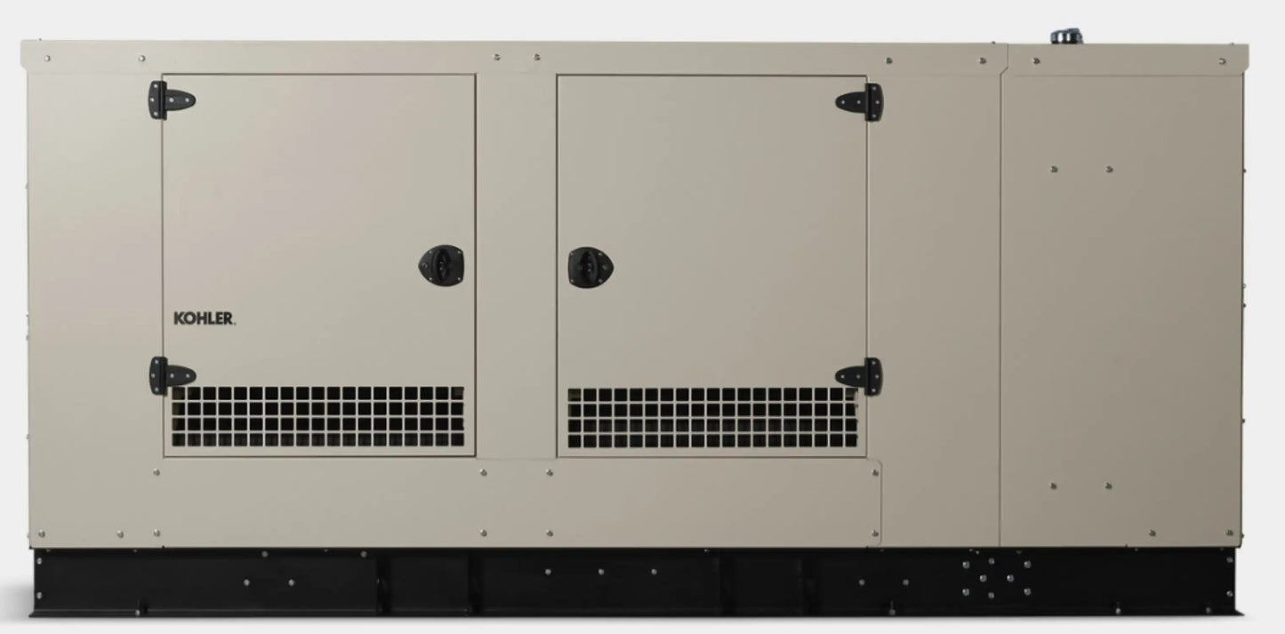 Kohler 80KW 120/208V 3-Phase Standby Generator Steel New - KG80R-QS2