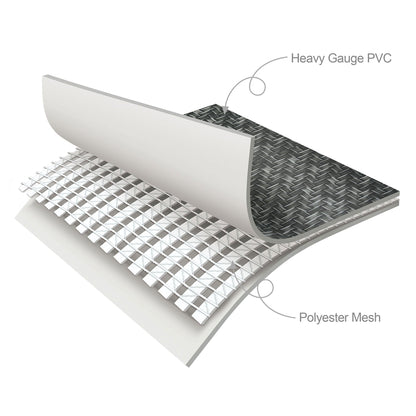 Marcy Funsicle 12' x 36" QuickSet Ring Top Above Ground Swimming Pool, Herringbone - 308879