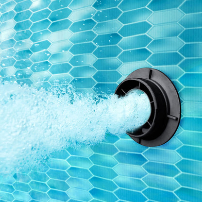 Marcy Funsicle 12' x 36" QuickSet Ring Top Above Ground Swimming Pool, Herringbone - 308879