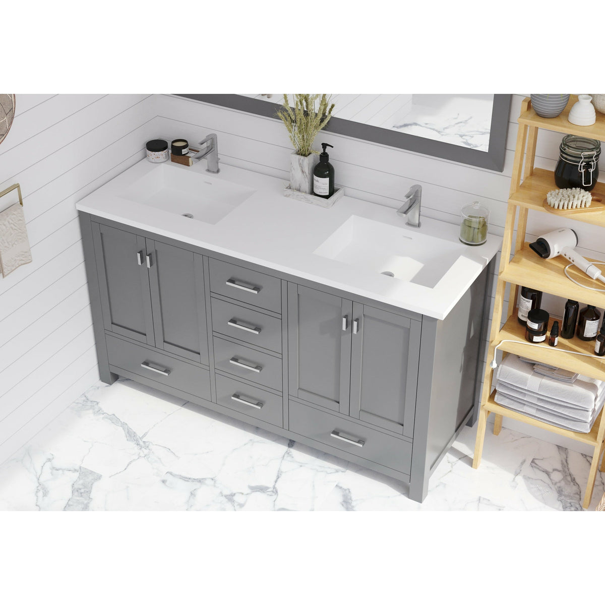 Laviva Wilson 60" Vanity - 313ANG-60G