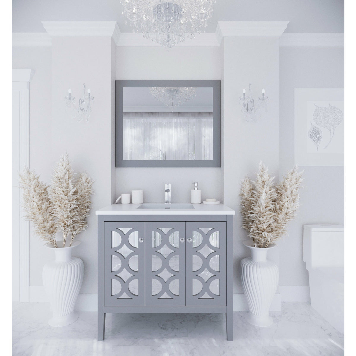 Laviva Mediterraneo 36" Vanity - 313MKSH-36G