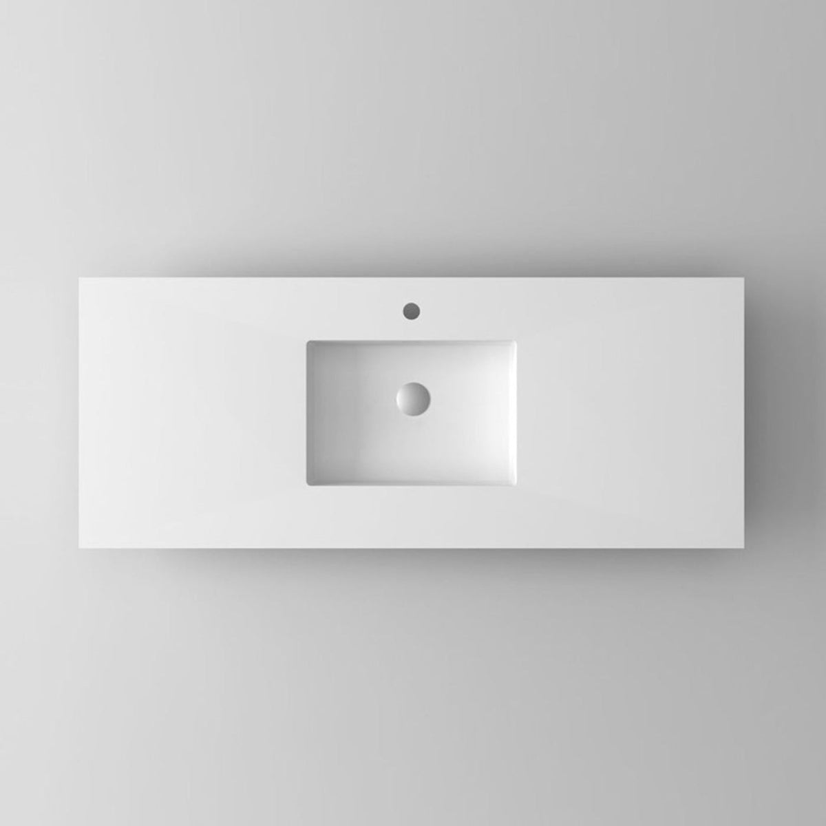 Laviva VIVA Stone Matte White Countertop - 313SQ1HSS-24-MW