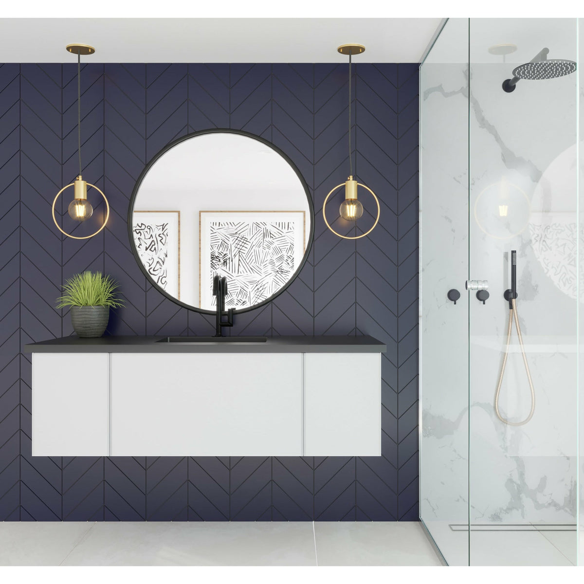Laviva Vitri 54" Vanity - 313VTR-54CW