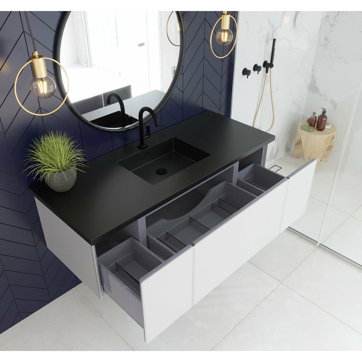 Laviva Vitri 54" Vanity - 313VTR-54CW