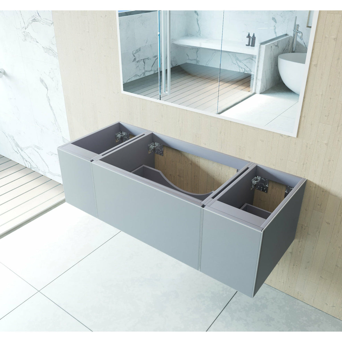 Laviva Vitri 54" Vanity - 313VTR-54CW