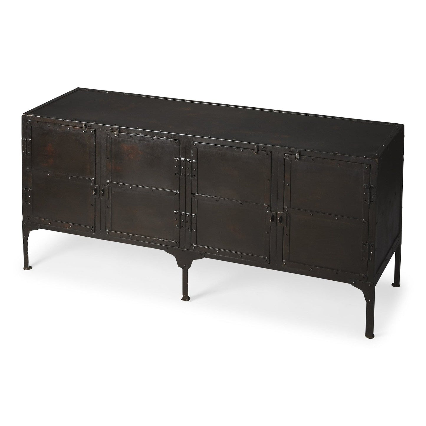 Butler Specialty Company Owen Industrial Chic Console Cabinet, Black -  3164025