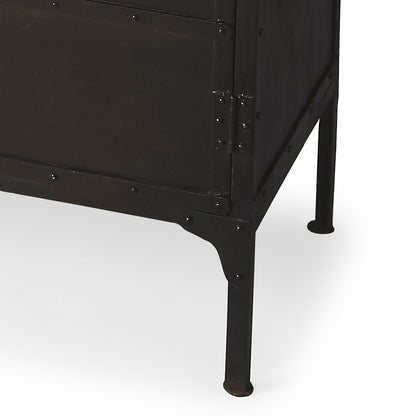 Butler Specialty Company Owen Industrial Chic Console Cabinet, Black -  3164025