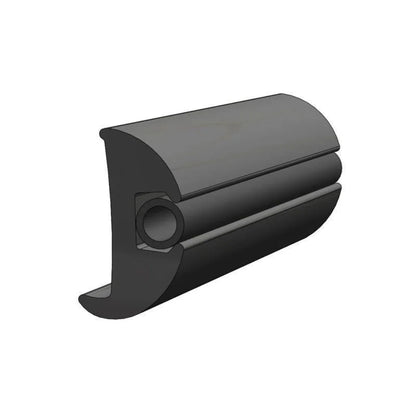 Taco Marine  50'  Black 1-7/8’’ X 1-1/8’’ FLEXIBLE RUB RAIL  Part#  - V11-2423BKA50-1