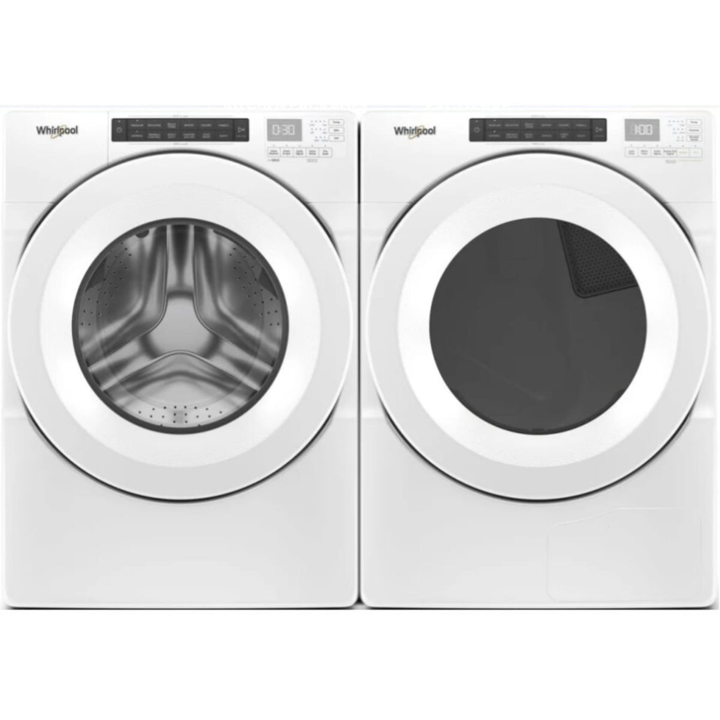Whirlpool 27 Inch Front Load Washer & Whirlpool 27 Inch Gas Dryer - WFW560CHW