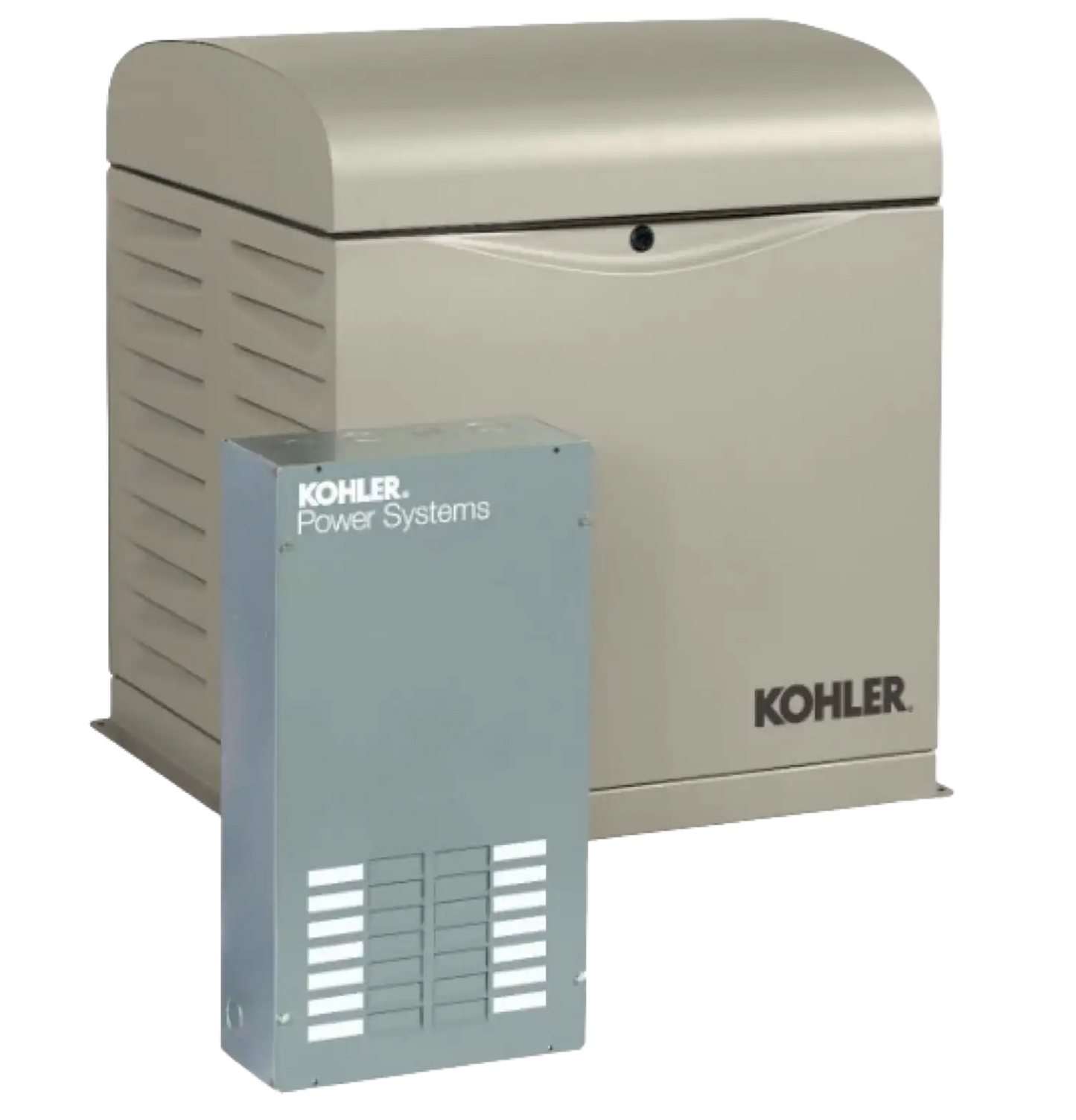 Kohler10KW Standby Generator with 100 Amp Automatic Transfer Switch and App Connect  New -  10RESVL-100LC12