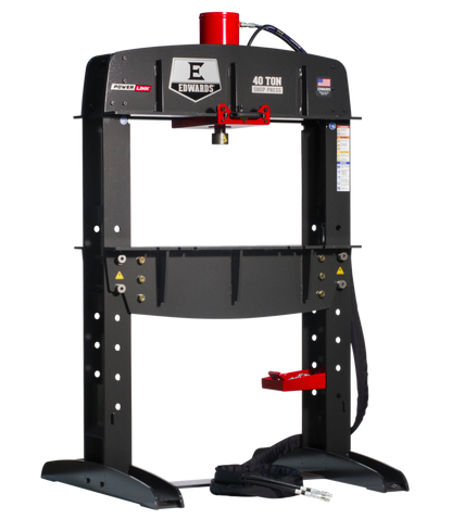 EDWARDS 40 Ton Shop Press & Portable Power Unit - ED9-HAT4010
