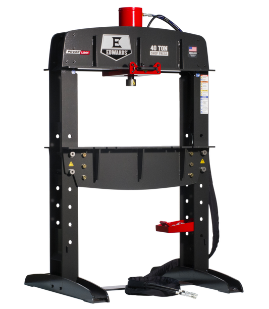 EDWARDS 40 Ton Shop Press & Portable Power Unit - ED9-HAT4010