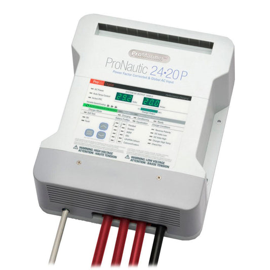 ProMariner ProNautic 2420P 24V 20 Amp 3 Bank Battery Charger [63170] - CWR-41149