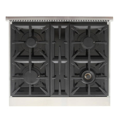 Kucht Professional 30" 4.2 cu. ft. Propane Gas Range in Olive Green with True Simmer Burners, KFX3000X/LP-G - KFX3000X/LP-G