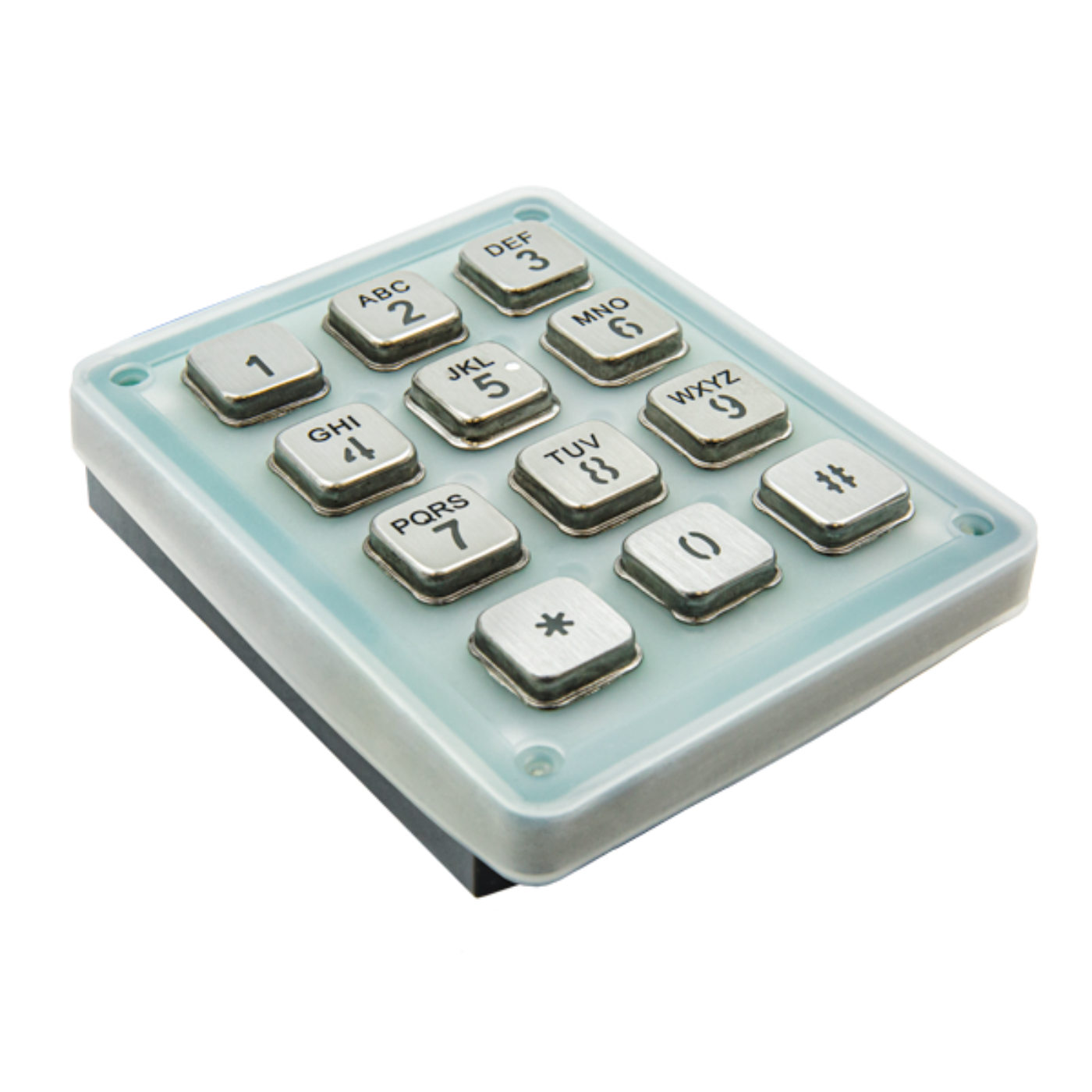 DoorBird Keypad Module for D1101KH Classic, D1101KH Modern, D2101KV, D2102KV, D2101KH - 423866355, D2101IKH and D2101FPBK in 12 Stainless Steel V4A Keys