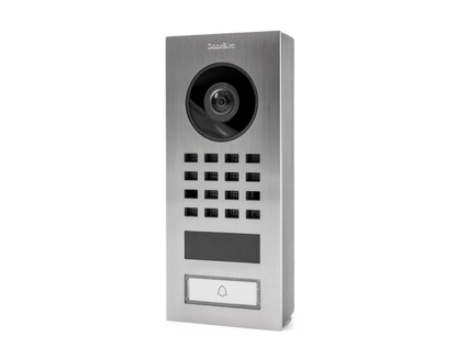 DoorBird D1101V Surface-Mount IP Video Intercom, 1 Call Button in Stainless Steel V4A - 423866751