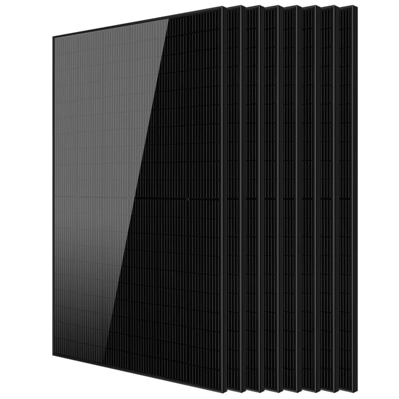 SunGold Power 440W Mono Black N-Type Solar Panel UL61730 CEC Listed - SGN-440-SW5x2