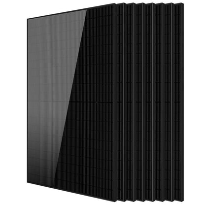 SunGold Power 440W Mono Black N-Type Solar Panel UL61730 CEC Listed - SGN-440-SW5x2